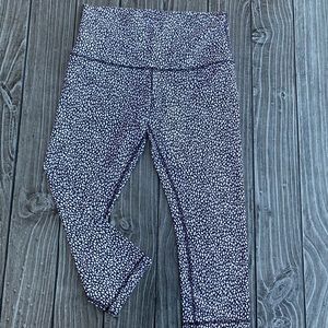 Lululemon Wunder Under Capris Speckled Size 12